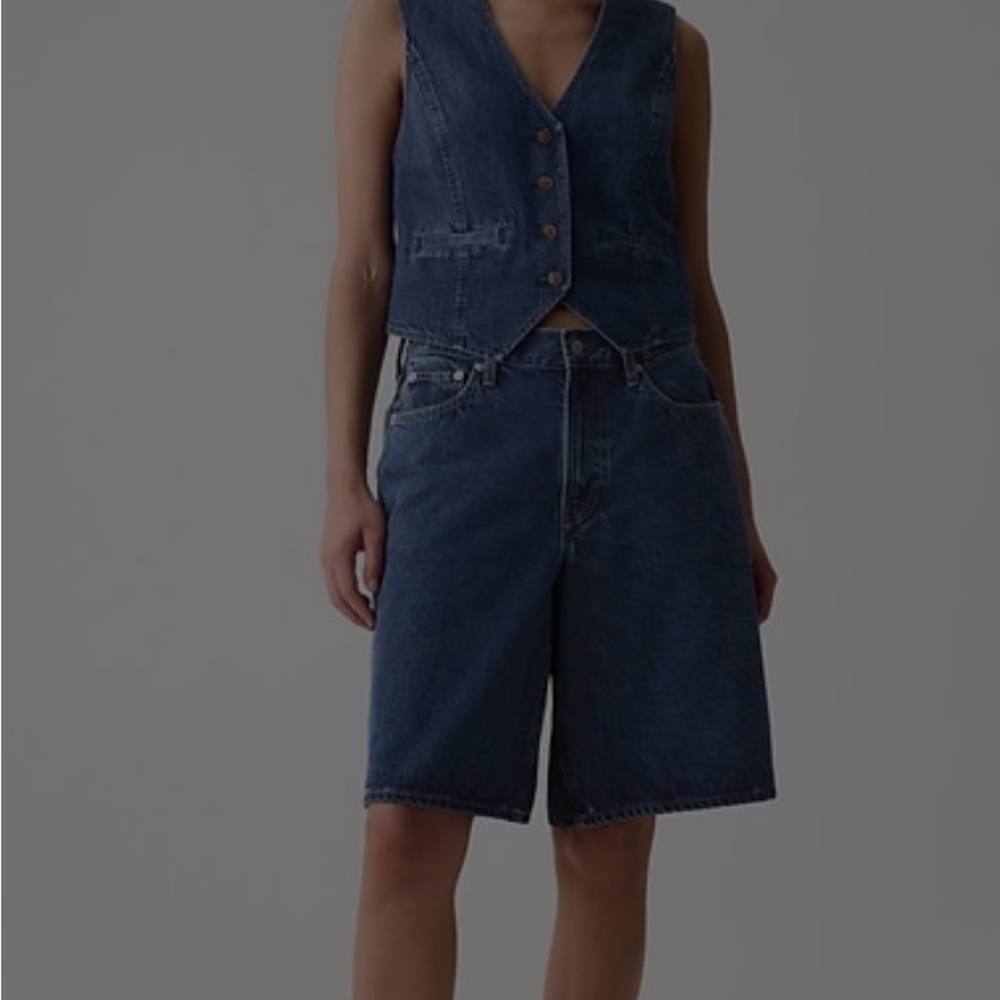 GAP Blue Denim Vest - Picture 11 of 11